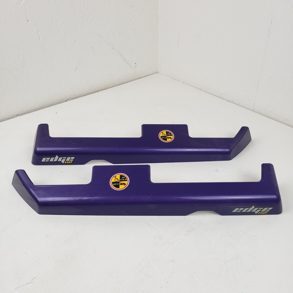 Quantum Q6 Edge HD Power Wheelchair Side Fender Set Shrouds Purple Metallic Pair